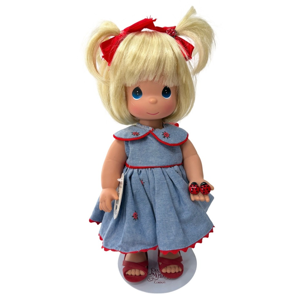 Precious Moments Doll Lucky to Have a Friend Like You 12" Ladybug Dress 4328